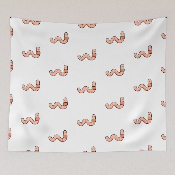 Item preview, Kawaii Worm designed and sold by kawaiilife.