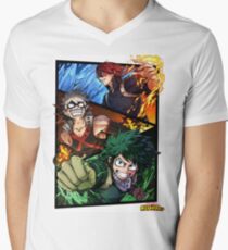 Boku no hero Academia - My hero Academy Men's V-Neck T-Shirt