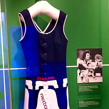 Tennis Dress Worn by Billie Jean King in Battle of the Sexes Match Needed  Last-Minute Sparkle - Threads