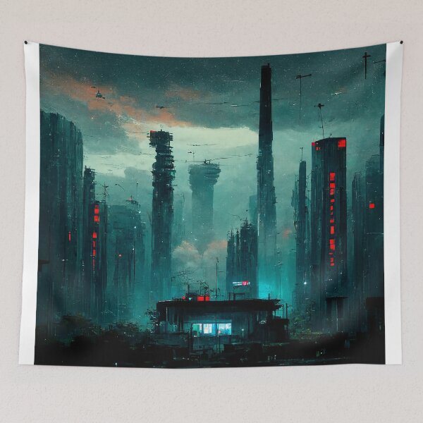 Item preview, Abandoned Cyberpunk City designed and sold by Kybruno's Creations.