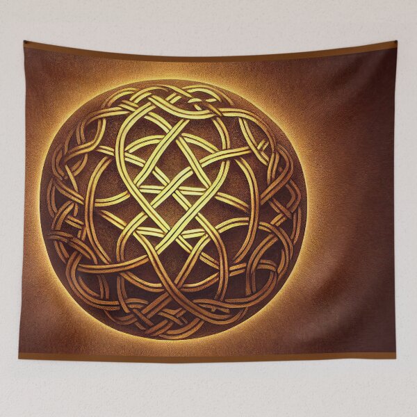 Item preview, Knotwork Shield designed and sold by OccultDreams.