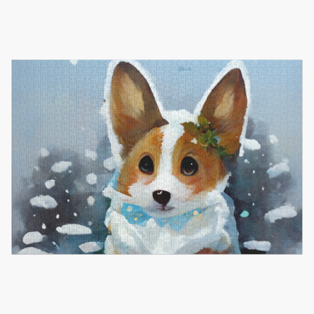 Puzzle Welsh Corgi Puppies, 1 000 pieces