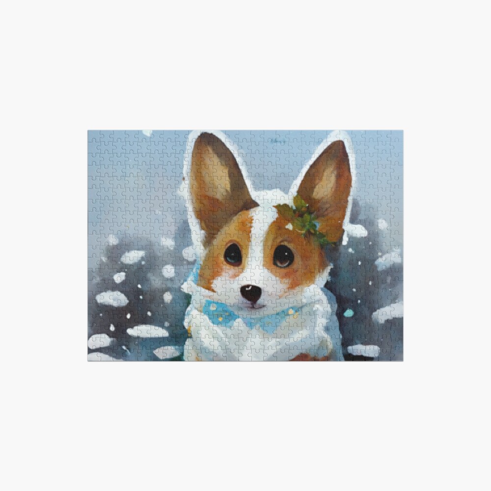 Corgi Jigsaw Puzzle (30, 110, 252, 500,1000-Piece)