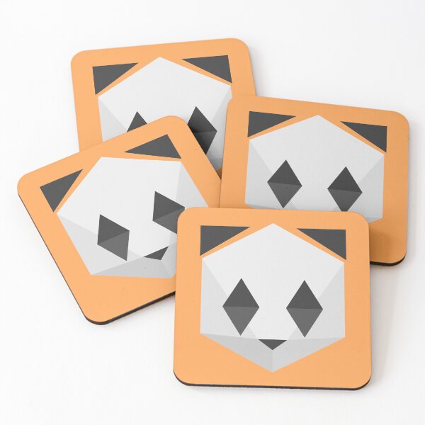 Item preview, Animinimal Panda (orange) designed and sold by animinimal.