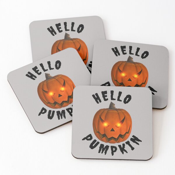 Item preview, Hello Pumpkin!! Funny scary greeting, funny Halloween Thanksgiving greeting designed and sold by JellyBeenzz.
