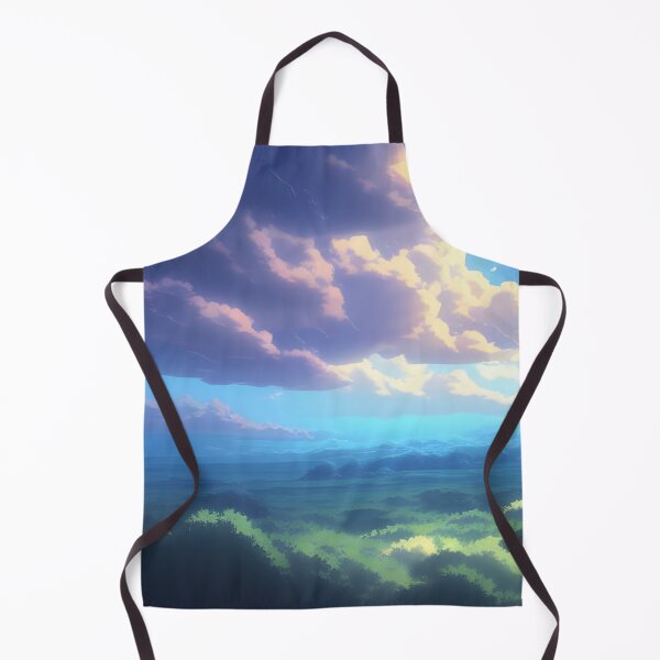 Item preview, Beautiful anime landscape over valley  designed and sold by Devin Farinsky.