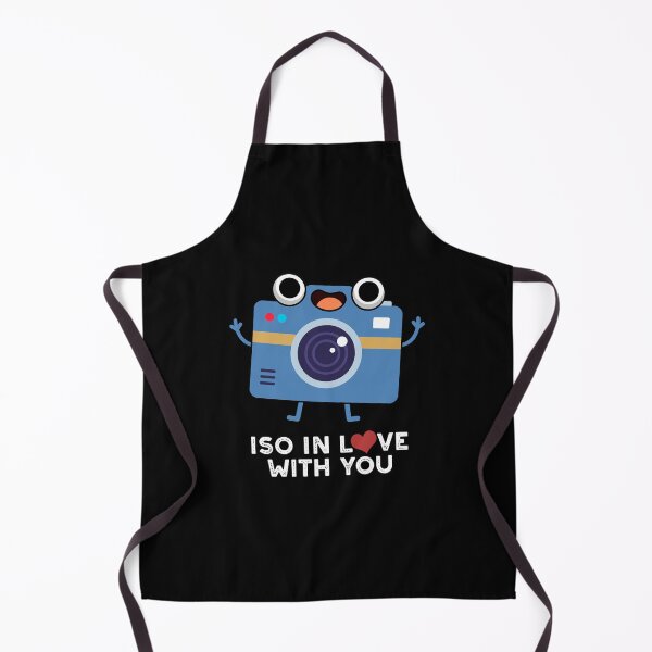 Item preview, ISO In Love With You Funny Camera Puns (Dark BG) designed and sold by punnybone.