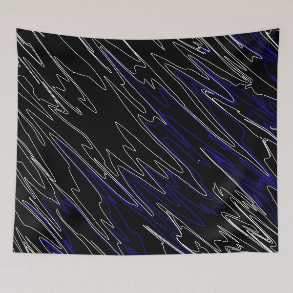 Item preview, Marbled Black Blue designed and sold by blakcirclegirl.