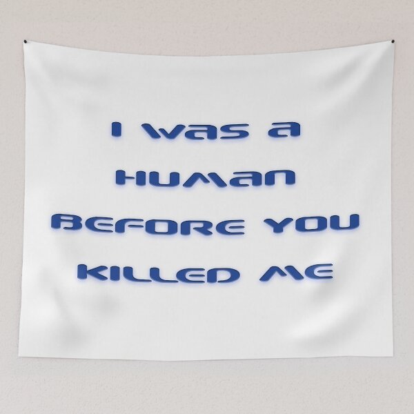 Item preview, I Was A Human designed and sold by Kristine Holland.