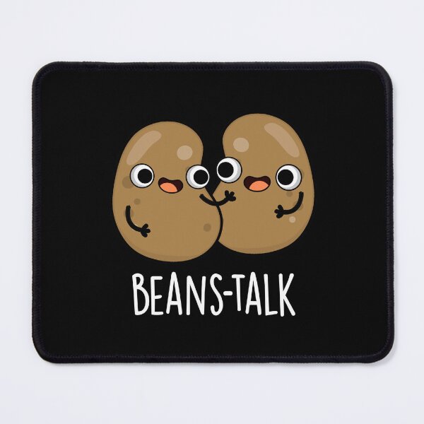Artikelvorschau, Beans Talk Lustige Veggie-Wortspiele (Dark BG) entworfen und verkauft von punnybone.