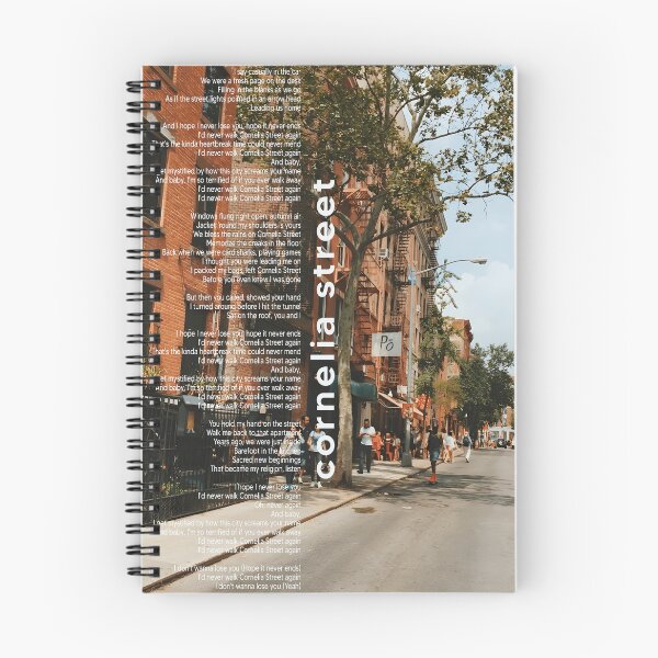Item preview, Cornelia Street Taylor Swift Album designed and sold by FriederBeckma.