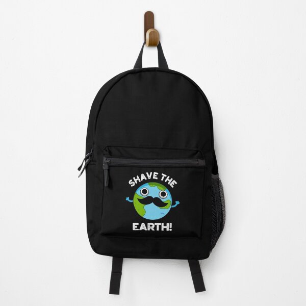 Item preview, Shave The Earth Funny Planet Puns (Dark BG) designed and sold by punnybone.