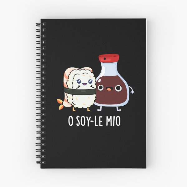 Item preview, O soy-le-mio Funny Soy Sauce Puns (Dark BG) designed and sold by punnybone.