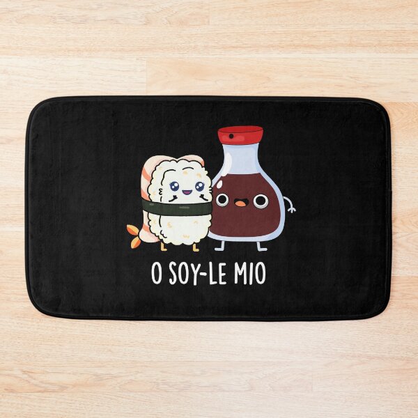 Item preview, O soy-le-mio Funny Soy Sauce Puns (Dark BG) designed and sold by punnybone.