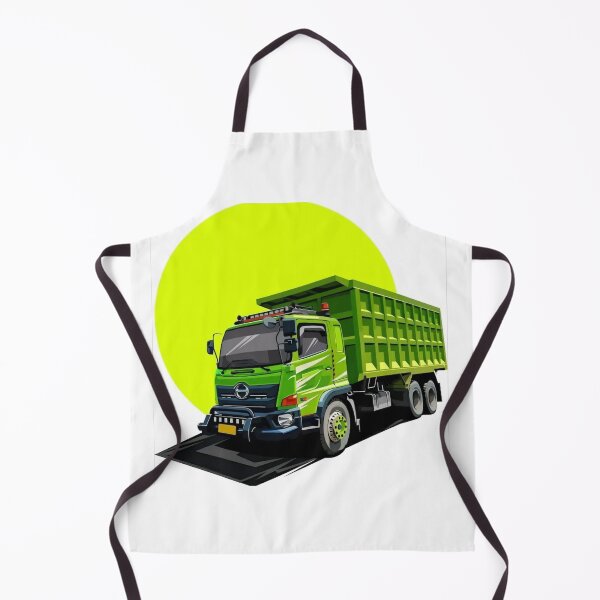 Item preview, Heavy Green Truck Illustration designed and sold by Vehiclestore.