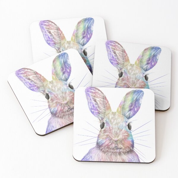 Item preview, Rabbit Stare designed and sold by MarjorieHoweArt.