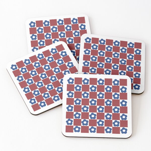 Item preview, Crimson and Blue Checkers designed and sold by RebeccaRapp.