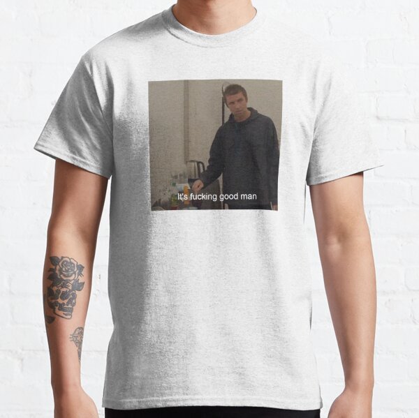 liam gallagher t shirt mens