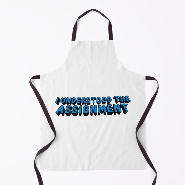 Item preview, I Understood the Assignment - Blue - Funny Quotes designed and sold by zachosz.
