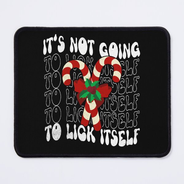 Item preview, Groovy It's Not Going To Lick Itself Santa Adult Humor Christmas designed and sold by Zulfiqqar.