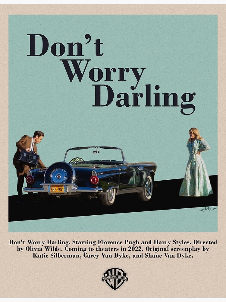 Don't Worry Darling Classic Vintage Poster for Sale by wautierhsm