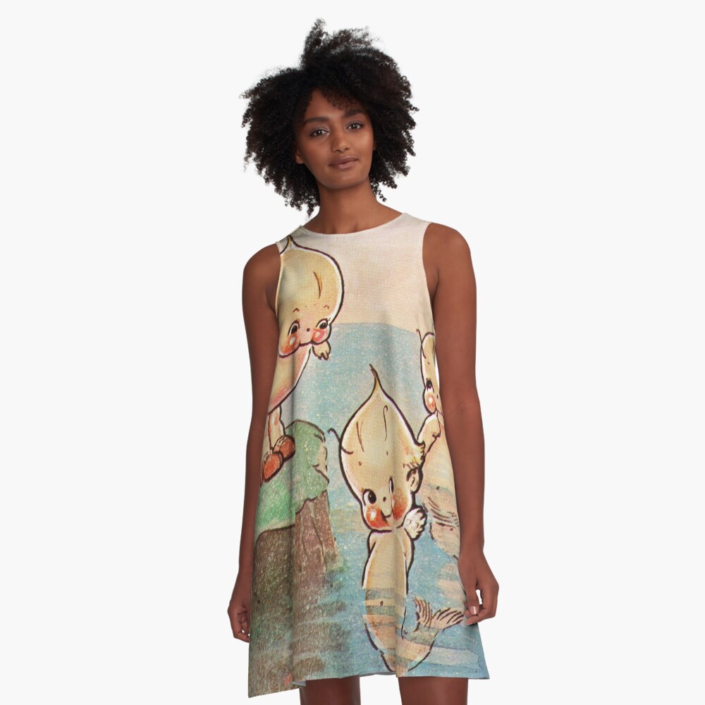 Item preview, A-Line Dress designed and sold by CanisPicta.