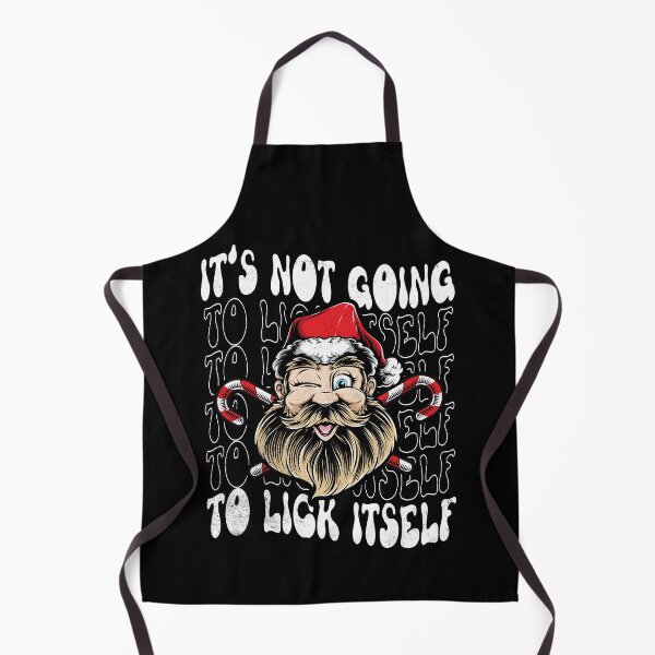 Item preview, Groovy It's Not Going To Lick Itself Santa Adult Humor Christmas designed and sold by Zulfiqqar.