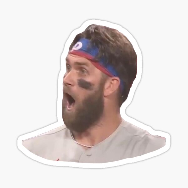 Bryce Harper Playoffs Sticker