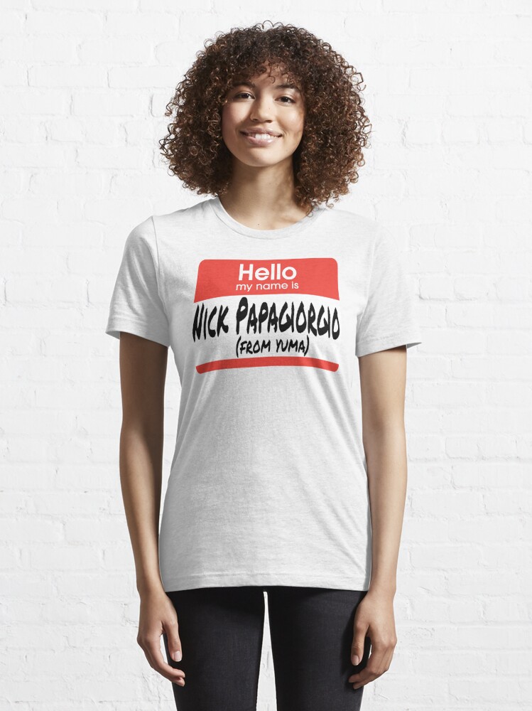 nick papagiorgio shirt