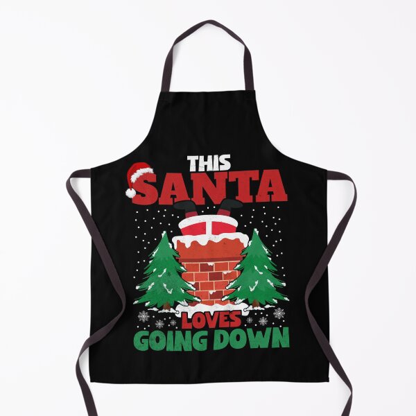 Item preview, This Santa Loves Going Down Chimney Adult Humor Christmas designed and sold by Zulfiqqar.