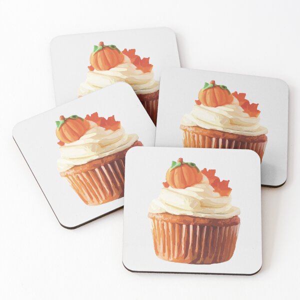 Item preview, Pumpkin Cupcake designed and sold by SarasaurusArt.