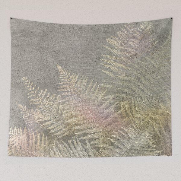 Item preview, Fossil Rose Gold Fern on Brushed Stone designed and sold by Dominiquevari.