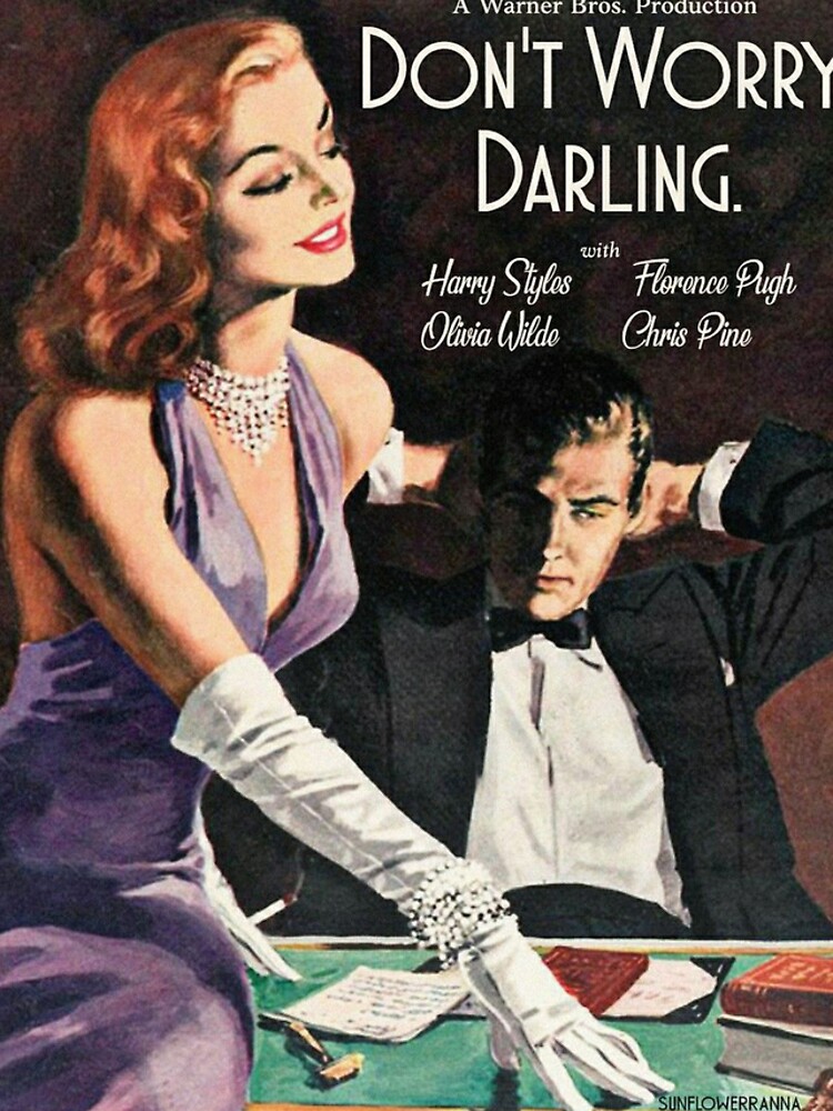 Don't Worry Darling Vintage Retro Poster for Sale by wautierhsm