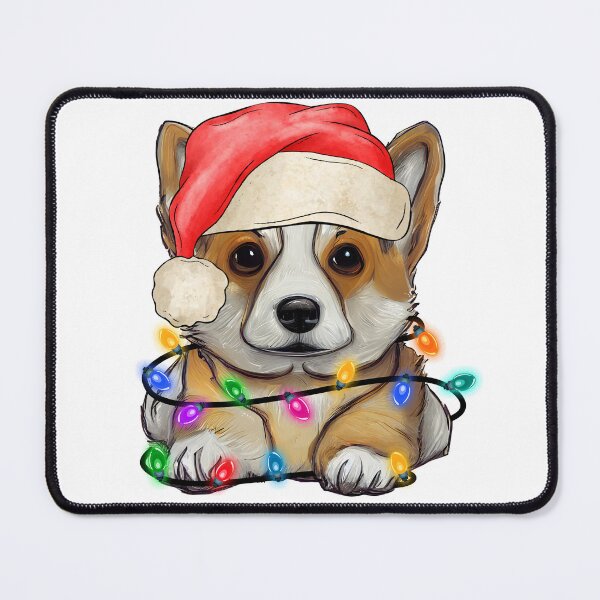 Item preview, Corgi Christmas Tree Lights designed and sold by jeananastore.