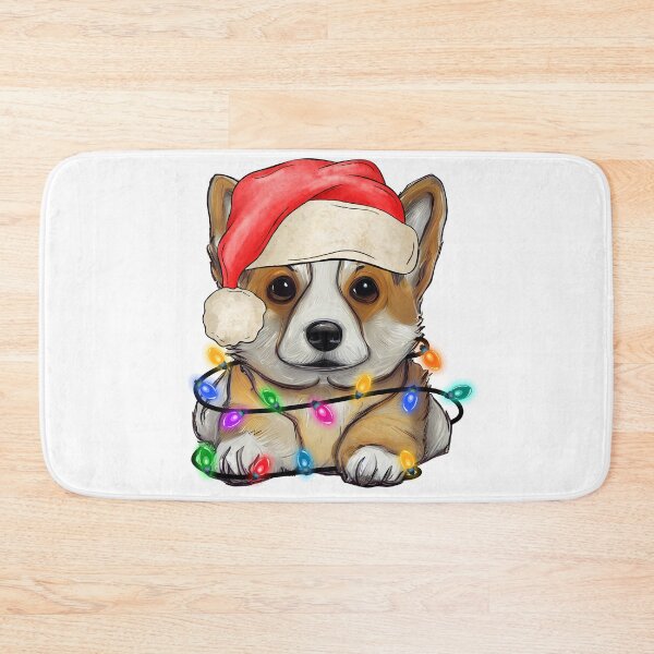 Item preview, Corgi Christmas Tree Lights designed and sold by jeananastore.