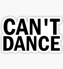 Glee: Can't Dance Sticker
