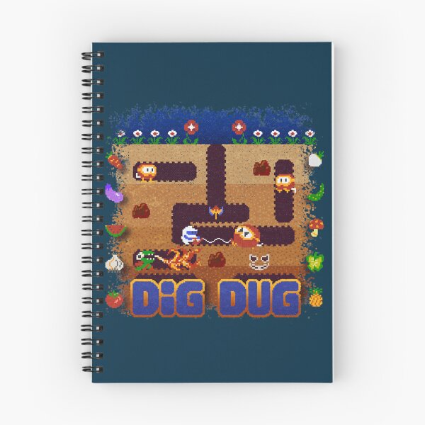 Item preview, Birthday Girl Dig Dug Computer Gaming Vintage Style    designed and sold by InArtBeauty.