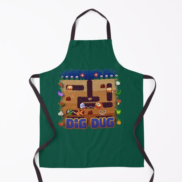 Item preview, Birthday Girl Dig Dug Computer Gaming Vintage Style    designed and sold by InArtBeauty.