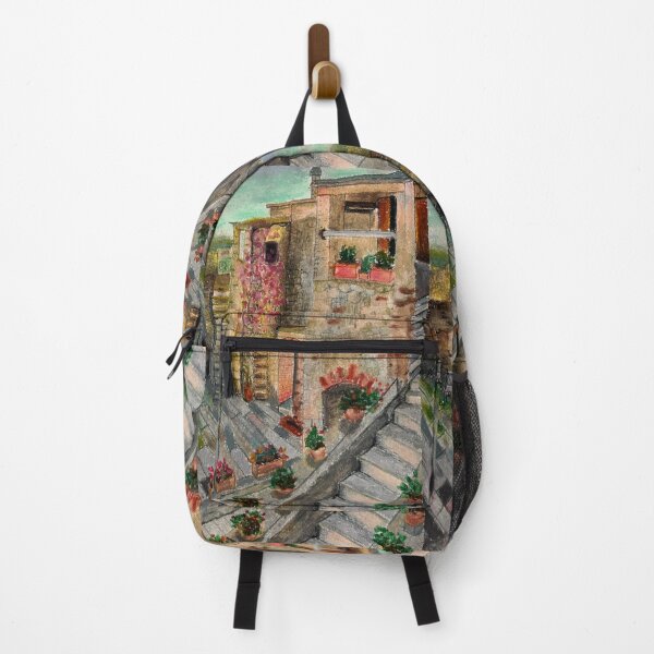 Item preview, Brick home, brick and stone oil pastels color designed and sold by Puifai2489.