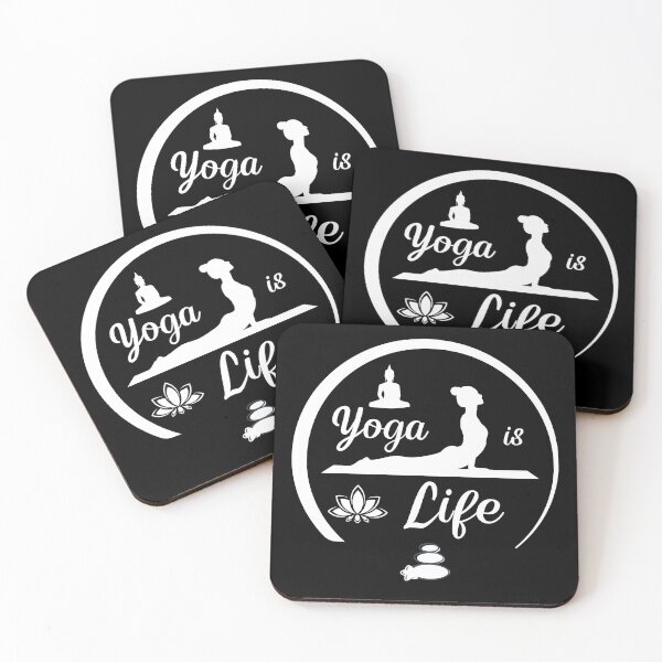 Item preview, Yoga is life designed and sold by HyzoArt.