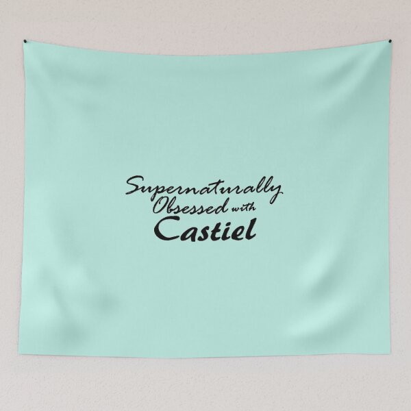 Item preview, Supernaturally Obsessed with Castiel designed and sold by AcousticKitty.