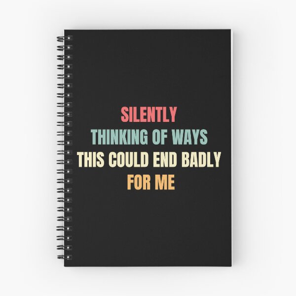 Item preview, This Could End Badly for Me Vintage Colors Typography Humor Funny OCD Anxiety Quote designed and sold by thecatcouch.