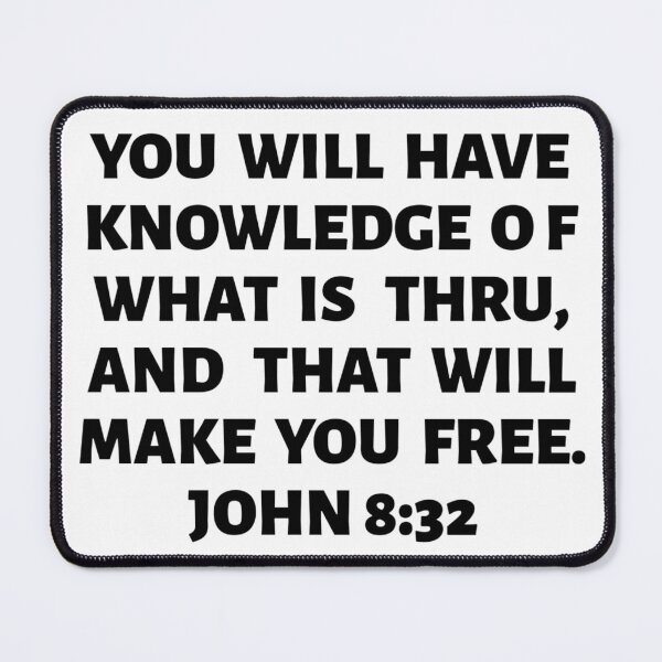 Item preview, *John 8:32* designed and sold by Berezabella.