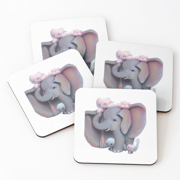 Item preview, itty bitty elephant designed and sold by zheworkstudio.
