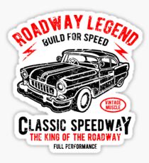 Vintage Car Retro Vintage Sticker