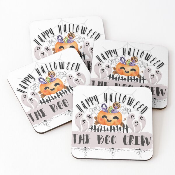 Item preview, happy halloweed, the boo crew designed and sold by TeeshirtsWear.