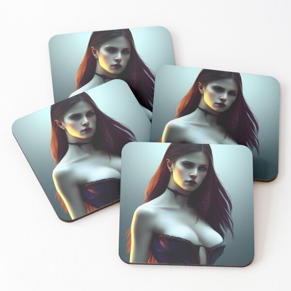 Item preview, Sexy Vampire Seductress Alluring Dark Beautiful Artwork designed and sold by Eliteijr.