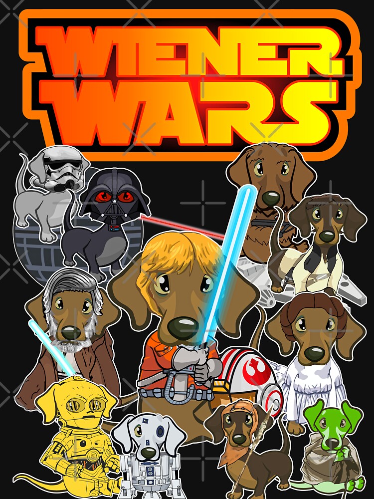 Wiener Dog Wars by darklordpug