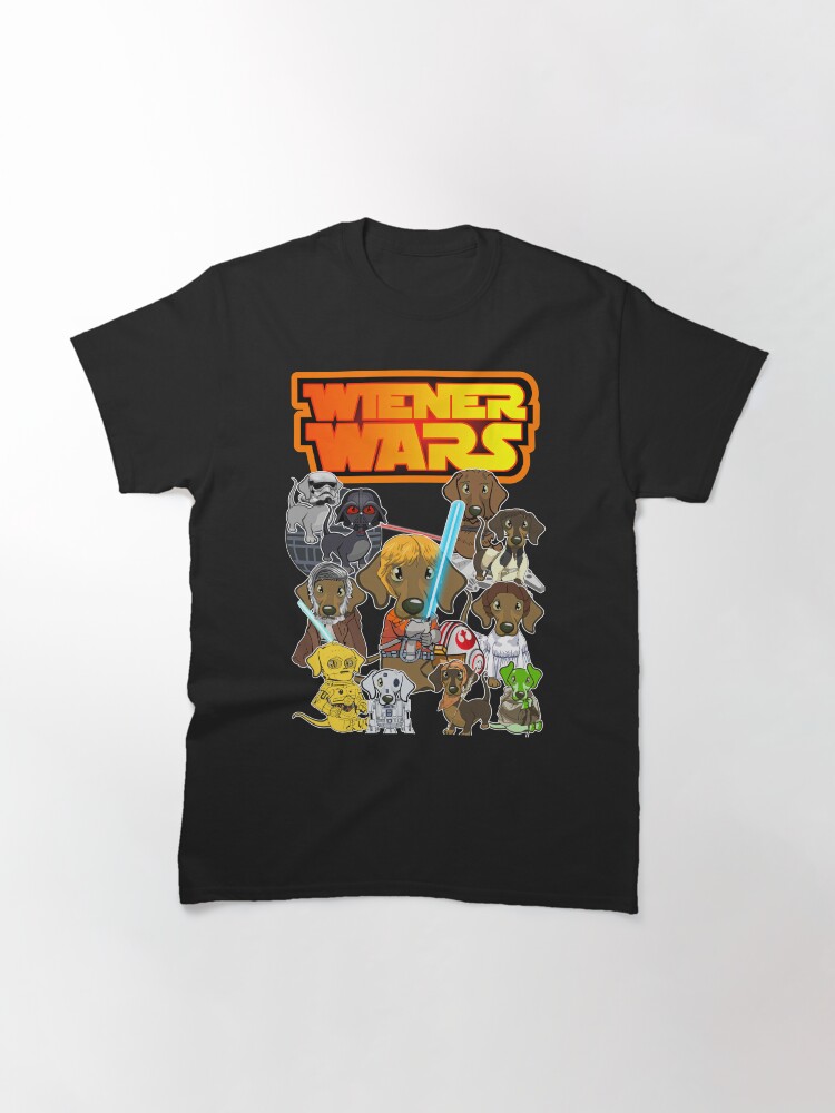 Alternate view of Wiener Dog Wars Classic T-Shirt