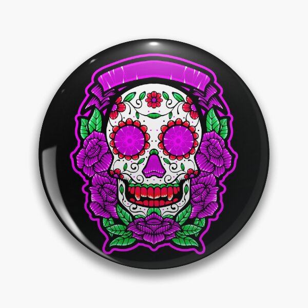 Item preview, Canaveral sugar skull Art Illustration designed and sold by Shuvra Gain.